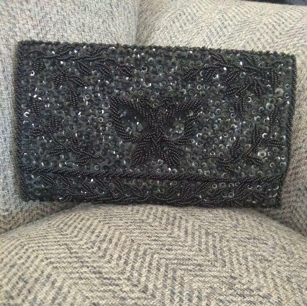 VINTAGE 1960s evening clutch